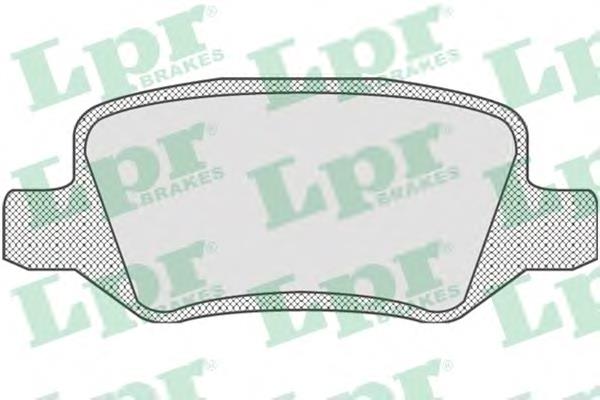 Купити 05P850 LPR Задні колодки