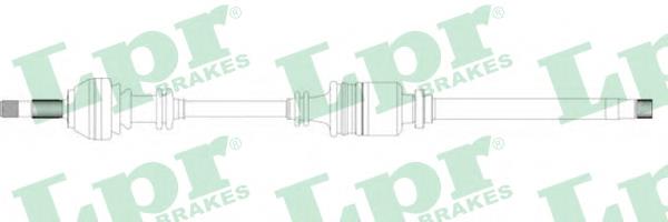 Піввісь (привід) передня, права DS20140 LPR
