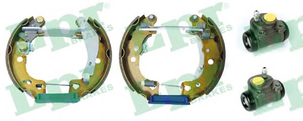 OEK211 LPR колодки гальмові задні, барабанні
