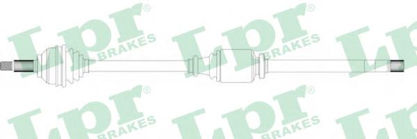 Піввісь (привід) передня, права DS39237 LPR