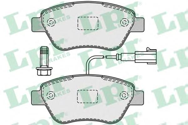 Гальмівні колодки LPR 05P1225 ціна, від 19.31 USD