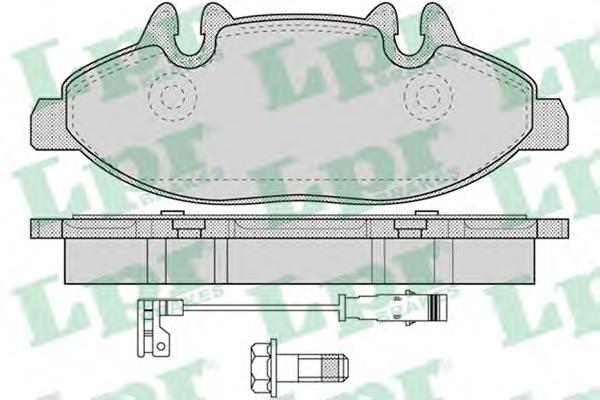 Тормозні колодки LPR 05P1228