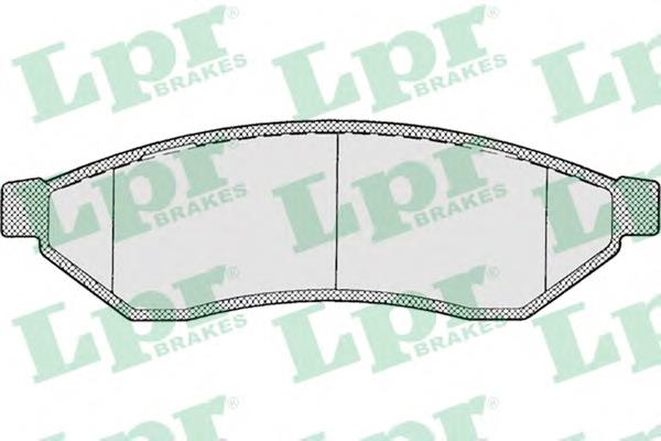Задні дискові колодки LPR 05P1198
