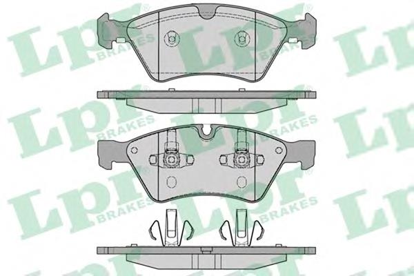 Гальмівні колодки LPR 05P1253 ціна, від 32.83 USD