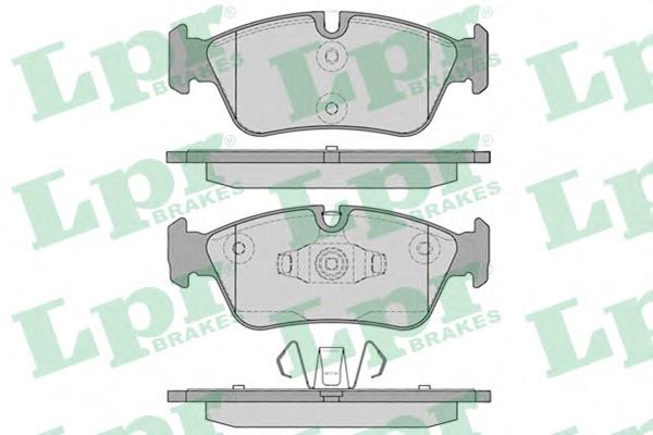 Передні тормозні колодки 05P1250 LPR