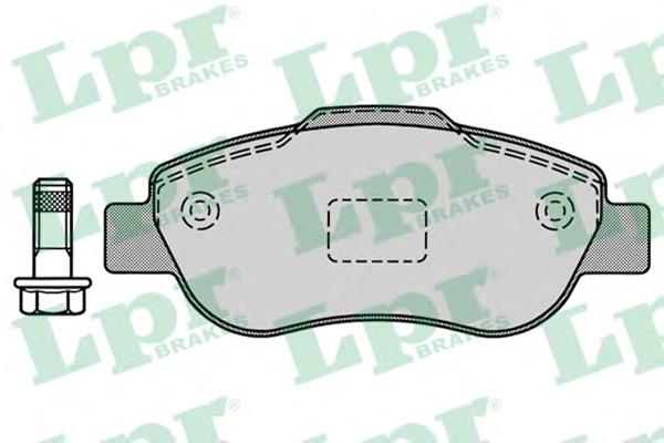 Гальмівні колодки LPR 05P1240 ціна, від 17.08 USD