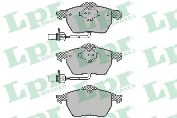 Передні тормозні колодки 05P1119 LPR