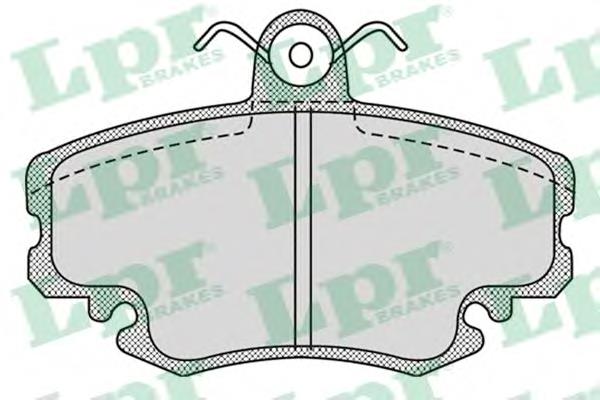 Тормозні колодки LPR 05P1107