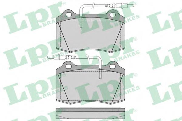 Гальмівні колодки LPR 05P1141 ціна, від 24.55 USD