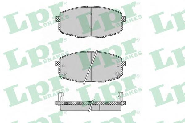 Гальмівні колодки LPR 05P1375 ціна, від 18.81 USD
