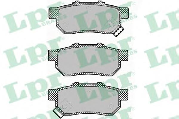 Задні гальмівні колодки LPR 05P1425 ціна, від 16.35 USD