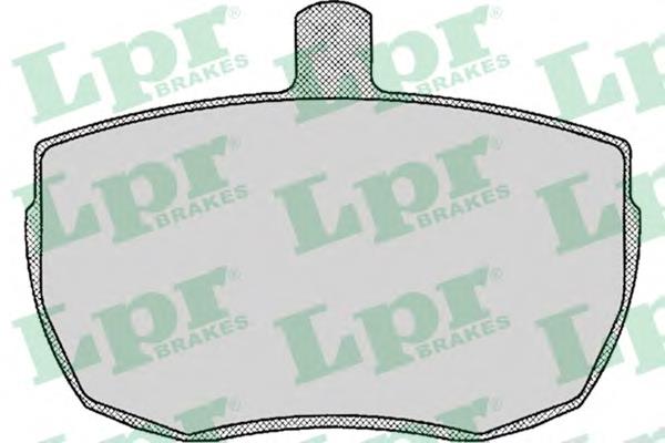 05P140 LPR Передні гальмівні колодки