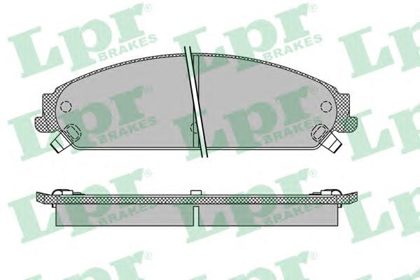 Гальмівні колодки LPR 05P1401 ціна, від 29.48 USD