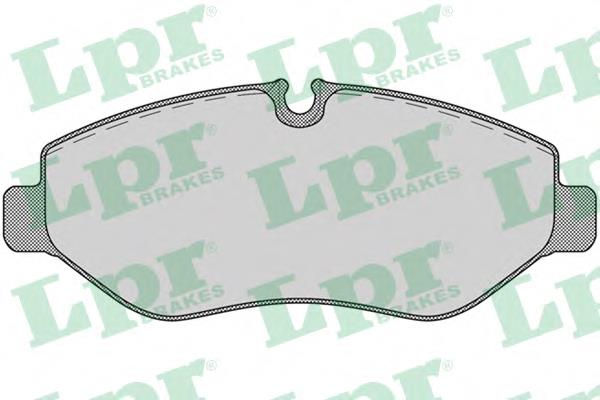 Купити 05P1275 LPR Колодки гальмівні передні, дискові