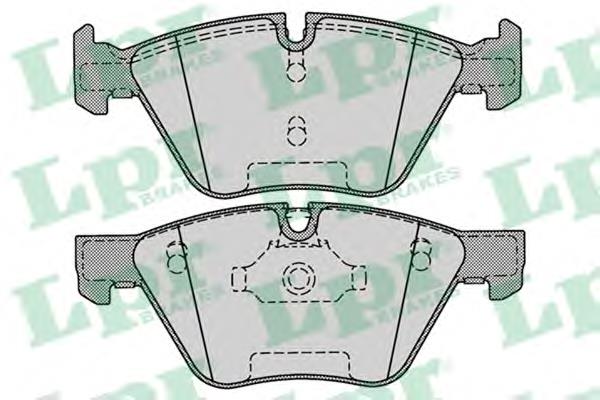 Передні тормозні колодки 05P1271 LPR
