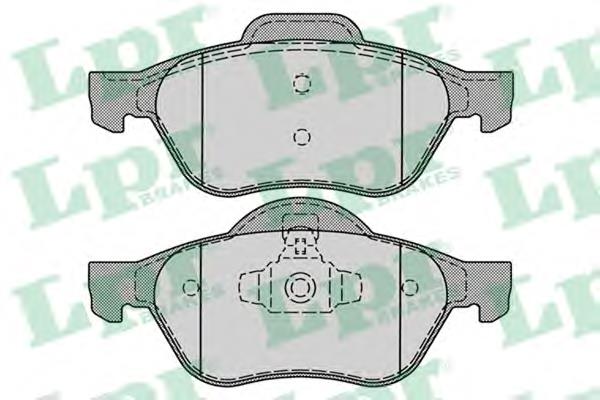 Гальмівні колодки LPR 05P1279 ціна, від 26.32 USD