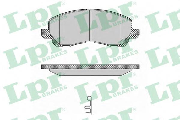 Тормозні колодки LPR 05P1347