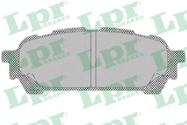 Задні гальмівні колодки LPR 05P1335 ціна, від 18.30 USD