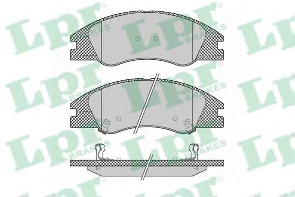 Тормозні колодки LPR 05P1349