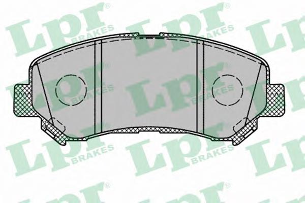 Гальмівні колодки LPR 05P1314 ціна, від 21.08 USD