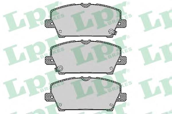 Гальмівні колодки LPR 05P1317 ціна, від 22.54 USD