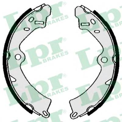 Колодки гальмові задні, барабанні LPR 05540 ціна, від 18.76 USD