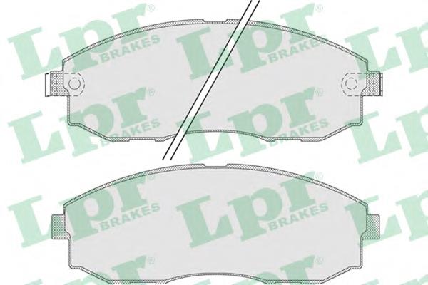 Тормозні колодки LPR 05P1015