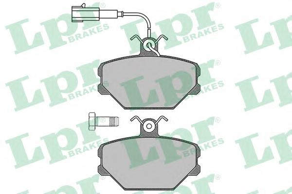 Гальмівні колодки LPR 05P102 ціна, від 12.40 USD