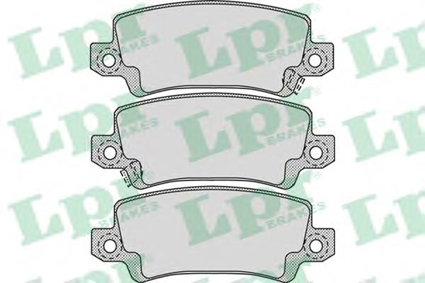 Купити 05P1068 LPR Задні колодки