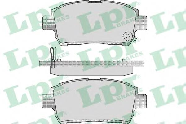 05P1062 LPR Передні гальмівні колодки
