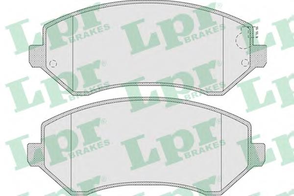 Гальмівні колодки LPR 05P1005 ціна, від 24.15 USD