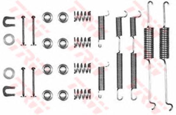 Ремкомплект гальмівних колодок SFK11 TRW