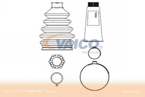 Пильник ШРУСа зовнішній, передній піввісі V400724 VEMO/Vaico