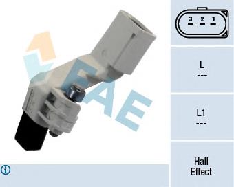 Купити 79177 FAE Датчик положення (оборотів) коленвалу