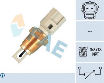 Датчик температури повітряної суміші FAE 33426 ціна, від 9.52 USD