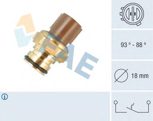 Датчик температури радіатора FAE 36435 ціна, від 12.86 USD