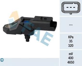 Купити 0986280656 Bosch Датчик абсолютного тиску