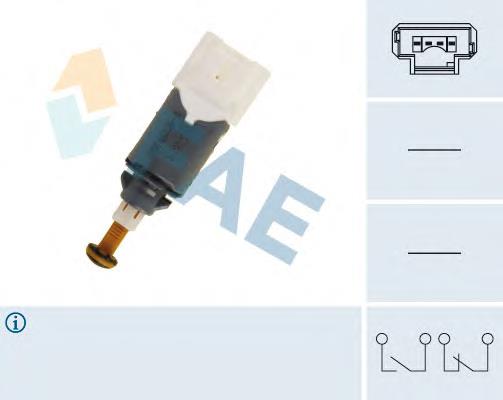 Купити 24902 FAE Датчик педалі гальма