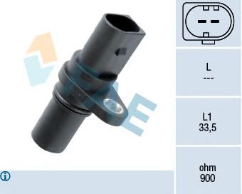 Купити 79231 FAE Датчик положення (оборотів) коленвалу