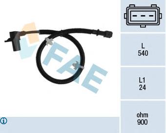 Купити 79301 FAE Датчик положення (оборотів) коленвалу