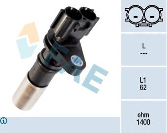 Купити 79225 FAE Датчик положення (оборотів) коленвалу