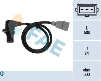 Купити 79010 FAE Датчик положення (оборотів) коленвалу