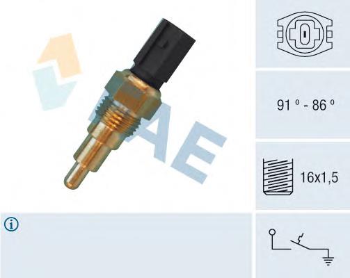 Датчик температури радіатора FAE 36670 ціна, від 12.26 USD