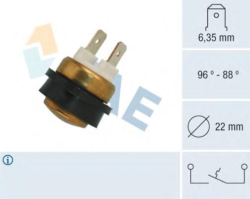 Термо-датчик включення вентилятора радіатора 36080 FAE
