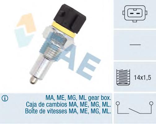 Датчик ліхтарів заднього ходу FAE 40570 ціна, від 6.36 USD
