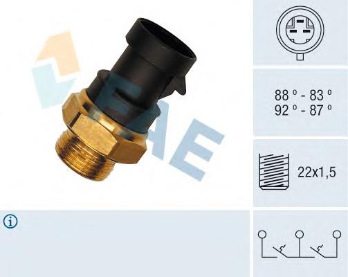 Датчик температури радіатора FAE 37900 ціна, від 11.24 USD