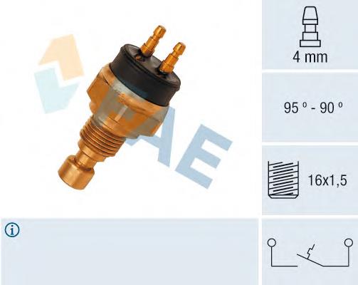 Датчик температури радіатора Honda 37760PM3003 ціна, від 13.85 USD