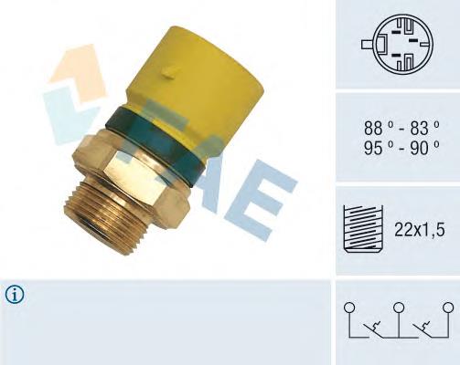 Датчик температури радіатора FAE 38210 ціна, від 14.11 USD