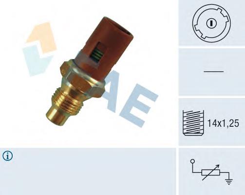 Термодатчик охолоджуючої рідини FAE 32240 ціна, від 6.84 USD
