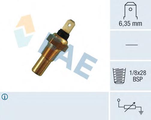 Термодатчик охолоджуючої рідини FAE 31630 ціна, від 4.84 USD